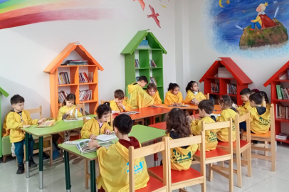 Miniklerden İZGİM’e renkli ziyaret