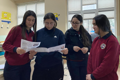 Sinop'ta öğrencilerden Ramazan Gazetesi