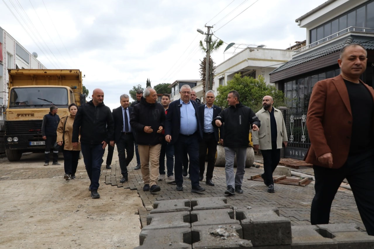 Balıkesir Edremit'te yol atağı