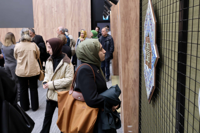 Konya Karatay'da geleneksel çini sanatı sergisi