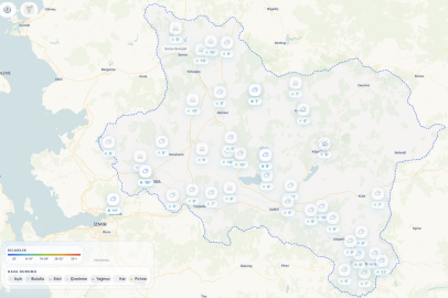 Manisa'da dijital erken uyarı sistemi