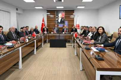 Başkan Seçer Avrupalı Başkanları ağırladı