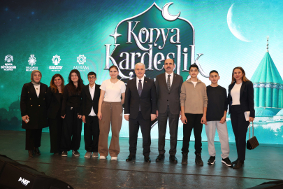 Konya'da kardeşlik iftarı
