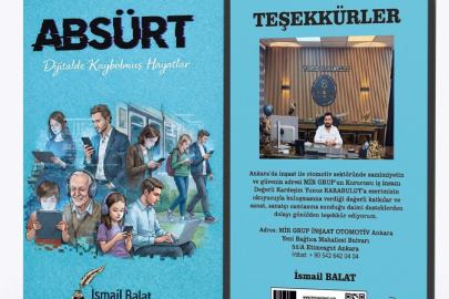 “Absürt – Dijitalde Kaybolmuş Hayatlar” okuyucuyla buluştu