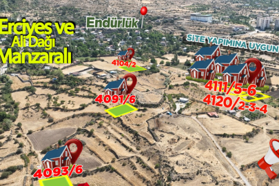 Kayseri Talas'ın gözde lokasyonlarında villa parseli fırsatı