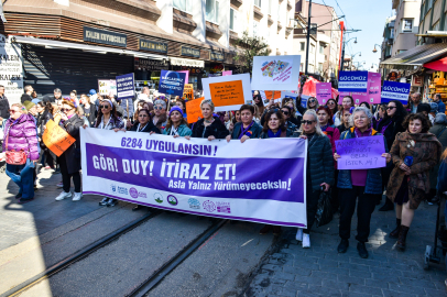 Bursa'da kadınlar eşitlik için yürüdü