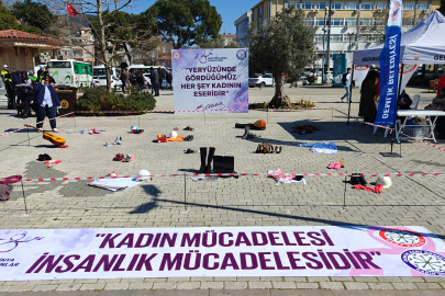 Bursa Gemlik’te kadınların mücadelesine güçlü destek