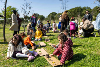 İzmir Bornova’da minikler öğrenerek eğlendi