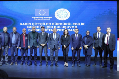 Kayserili kadın çiftçiler sürdürülebilir gelecek için buluştu