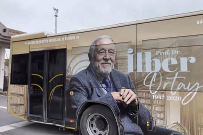 İETT'den İlber Ortaylı'ya 'saygı otobüsü'