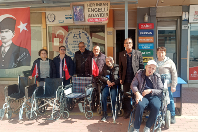 Edirne Keşan’da bayram öncesi engellileri sevindirdi