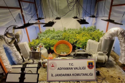 Adıyaman’da uyuşturucu operasyonu