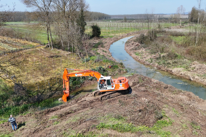 Sakarya'da tarım arazilerine yoğun çalışma