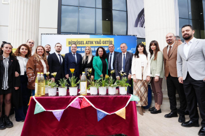 Manisa'da atık yağı getirip suyu kurtardılar