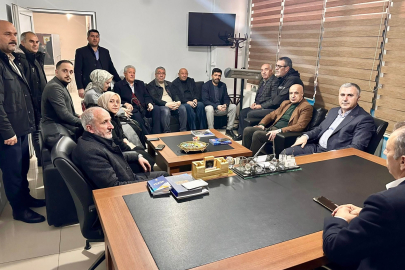 Nazım Çiftçi'den Patnos’ta AK Parti Teşkilatına ziyaret