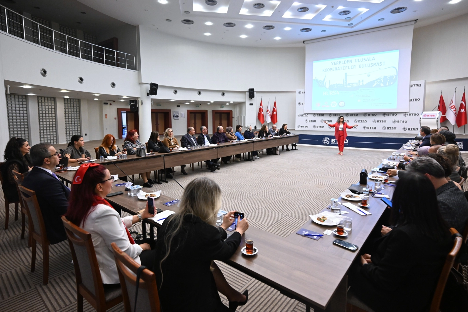 BTSO'da yerelden ulusala kooperatifler buluşması