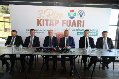 Rize 3. Kitap Fuarı kapılarını açıyor