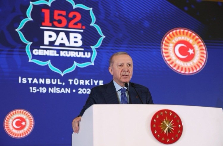 Erdoğan’dan PAB’da sert mesaj: Barışın yolu ilkeli ve gerçekçi yaklaşımdan geçiyor