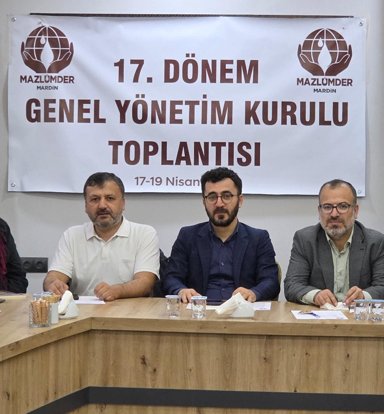 MAZLUMDER Genel Merkez yönetimi Mardin’de toplandı