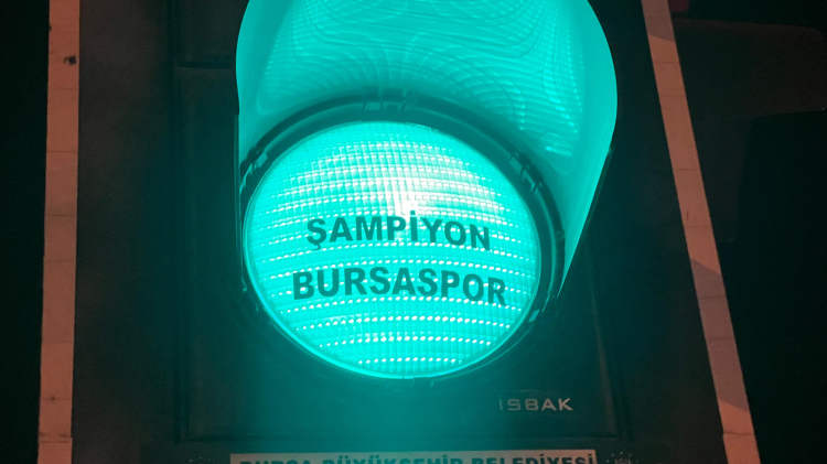 Bursaspor’un şampiyonluk coşkusu Büyükşehir’le yaşandı