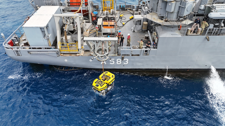 Aksaz’da nefes kesen tatbikat… Denizaltı kurtarma senaryosu gerçeği aratmıyor