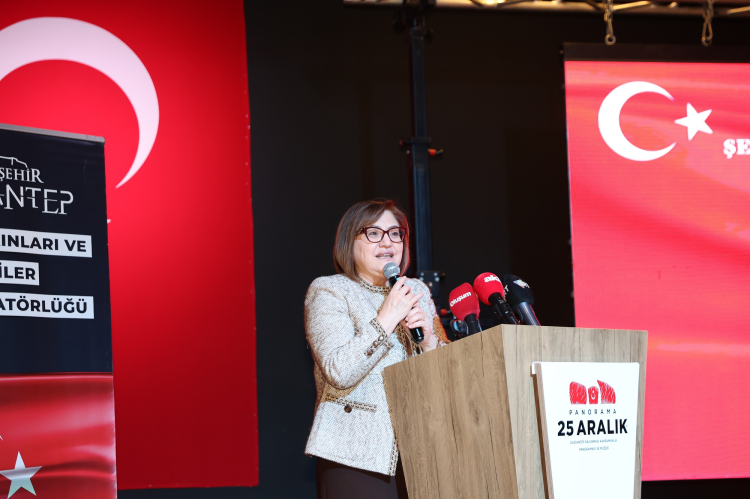 Gaziantep’te Başkan Şahin şehit aileleri ve gazilerle buluştu