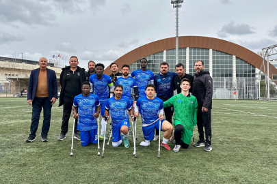 Gebze'de Ampute Futbol Takımı’ndan önemli galibiyet