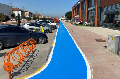 Sakarya Erenler’de bisiklet yollarına güvenli dokunuş