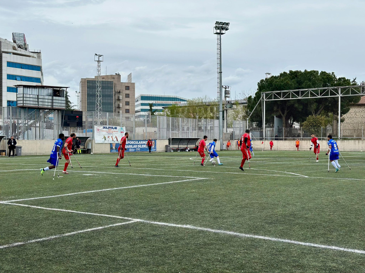 Gebze’de Ampute Futbol Takımı’ndan önemli galibiyet