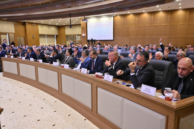 Bursa Büyükşehir Belediyesi’nin 2025 yılı faaliyetlerine oy çokluğu onay