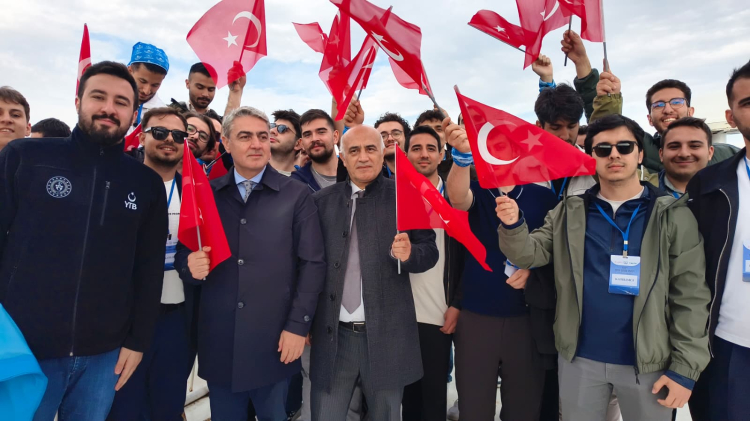 Bursa Gemlik’te Kaymakam Canbaba “Mavi Vatan Kampı”nda Buluştu