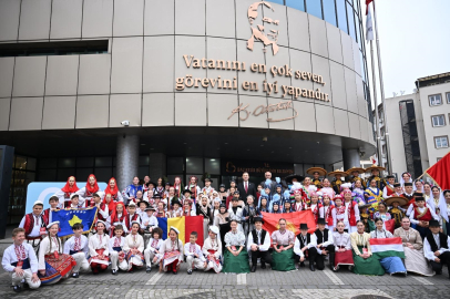 Balıkesir’de dünya çocukları buluştu