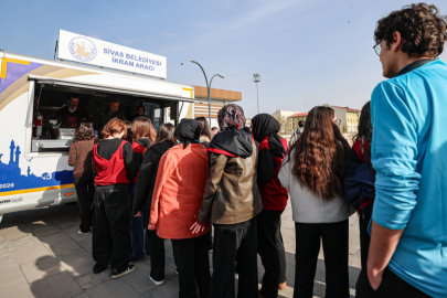 Sivas'tan öğrencilere beslenme desteği