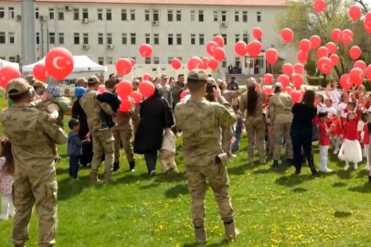 Jandarma'dan öğrencilere 23 Nisan sürprizi