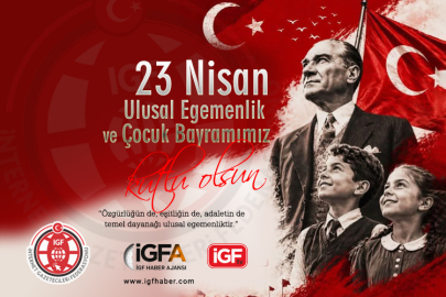 Küçük hanımlar, küçük beyler... Yaşasın 23 Nisan