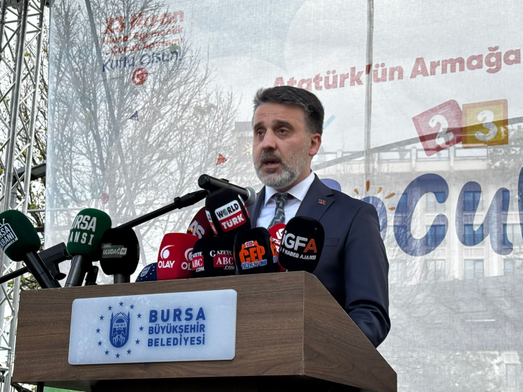 Bursa Büyükşehir çocukların mutluluğuna ortak oldu