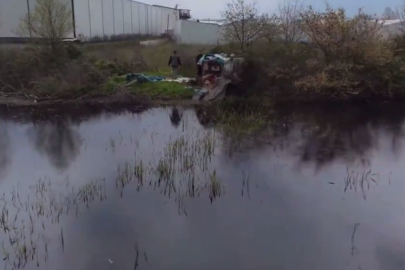 Bursa'da sulak alanlarda gümeler imha edildi