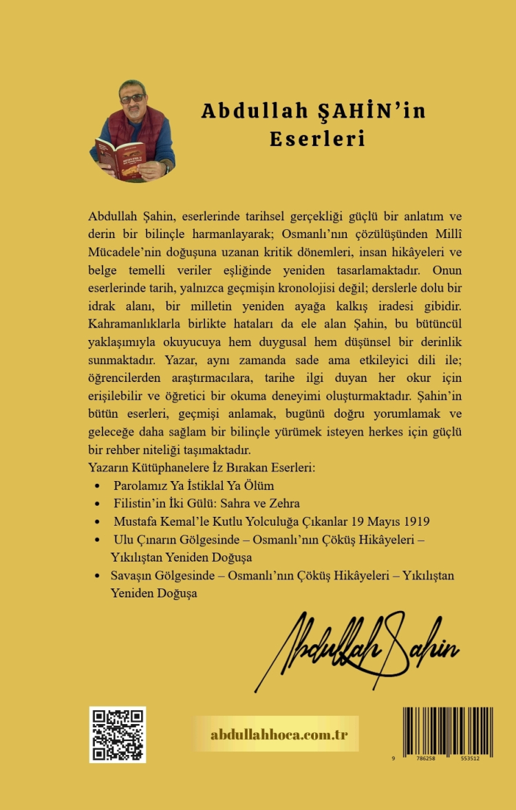 Abdullah Şahin’den popüler tarihe damga vuran seride yeni soluk: Savaşın Gölgesinde