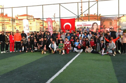 Tekirdağ'da miniklerden futbol resitali