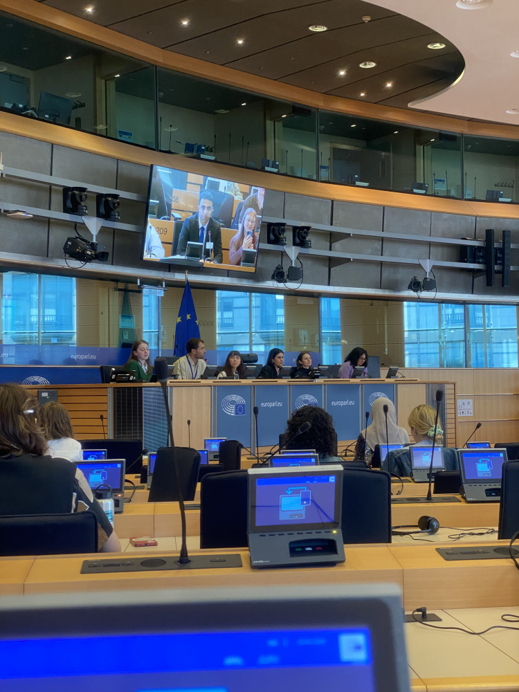 Avrupa Gençlik Haftası’nda Konya’yı temsil etti