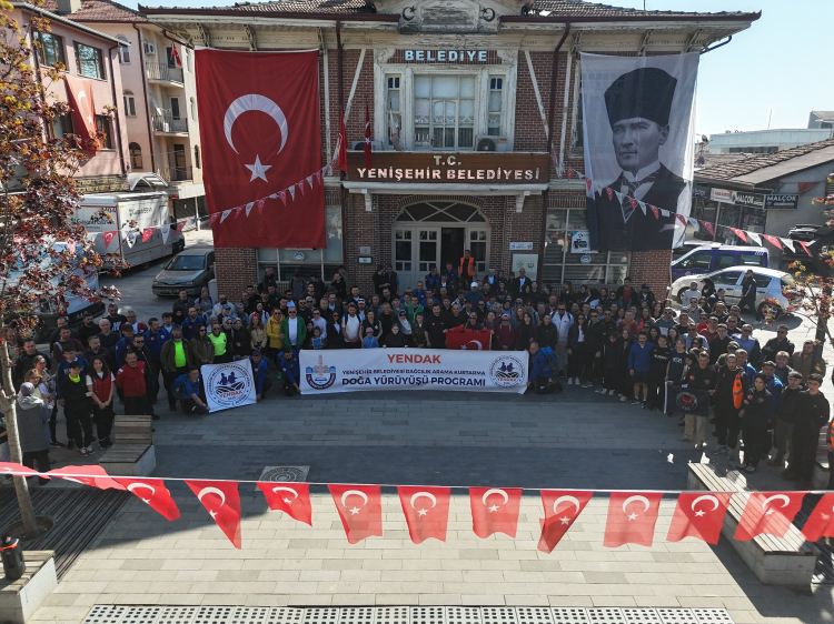 Bursa Yenişehirliler doğa yürüyüşünü sevdi