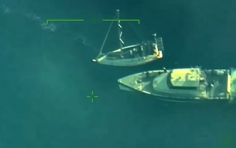 Ayvalık açıklarında narkotik darbe!