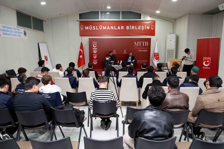 Konya Karatay’da Başkan Kılca MTTB’li gençlerle buluştu