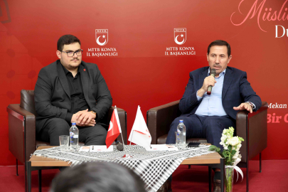 Konya Karatay'da Başkan Kılca MTTB'li gençlerle buluştu