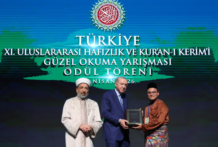 Cumhurbaşkanı Erdoğan’dan Kur’an-ı Kerim Yarışması’nda birlik ve kardeşlik vurgusu