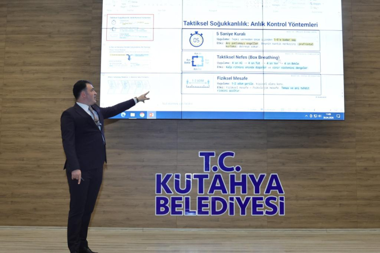 Kütahya’da belediye personeline ‘etkili iletişim’ eğitimi