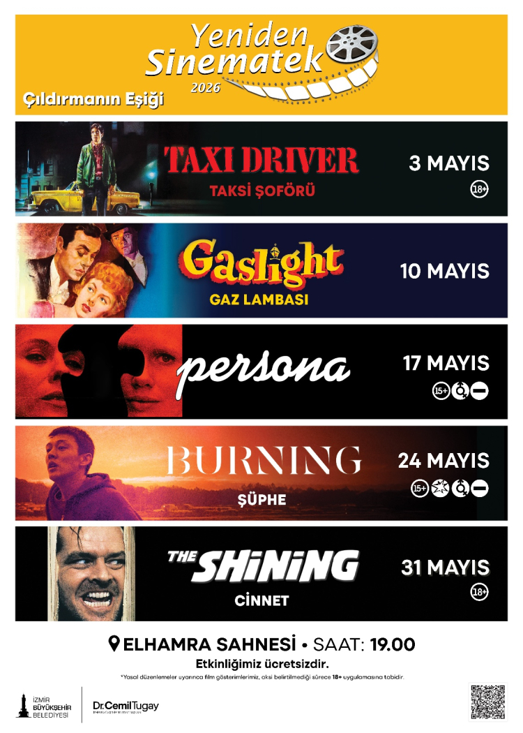 Yeniden Sinematek’te “Çıldırmanın Eşiği” 