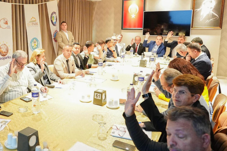Jeopark Belediyeler Birliği, Manisa Salihli’de toplandı