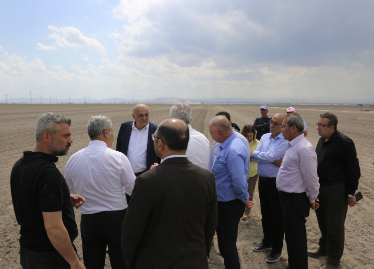 Konya’da PANKOBİRLİK pancar ekimine başladı