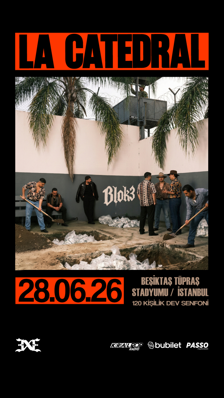 Futbolun efsaneleri Blok3’ün dev konser tanıtımında buluştu